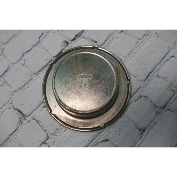 Avon The First Buffalo Nickle 1913 Trinket Tray Used Silver - Picture 2 of 5